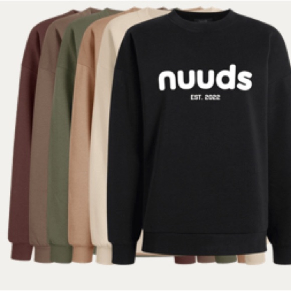 Nuuds birthday sweater size medium in bone